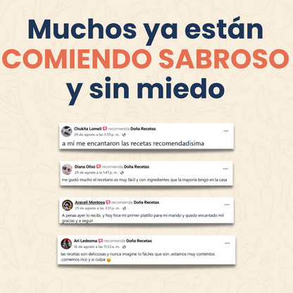 +250 Recetas Fáciles para Diabéticos